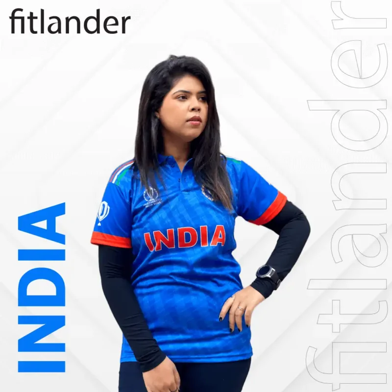 Premium Quality India ODI World Cup Jersey 2023