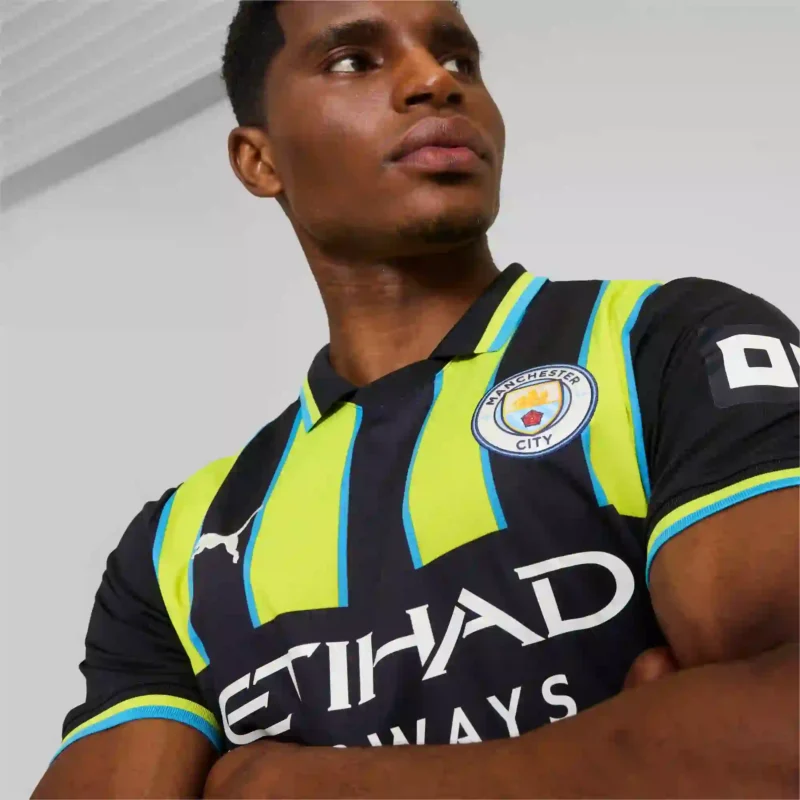 Manchester City 24 25 Away Fan Version Jersey 5