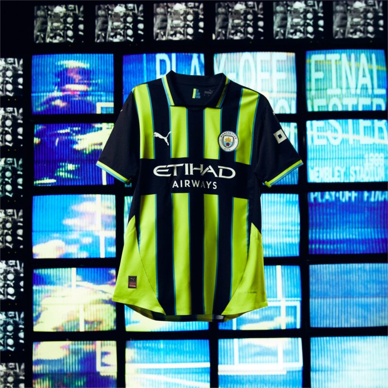 Manchester City 24 25 Away Player Version Jersey 3