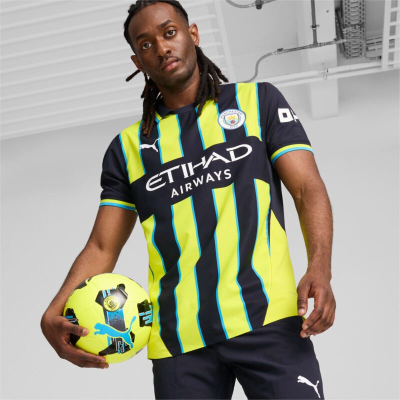 Manchester City 24 25 Away Player Version Jersey 4