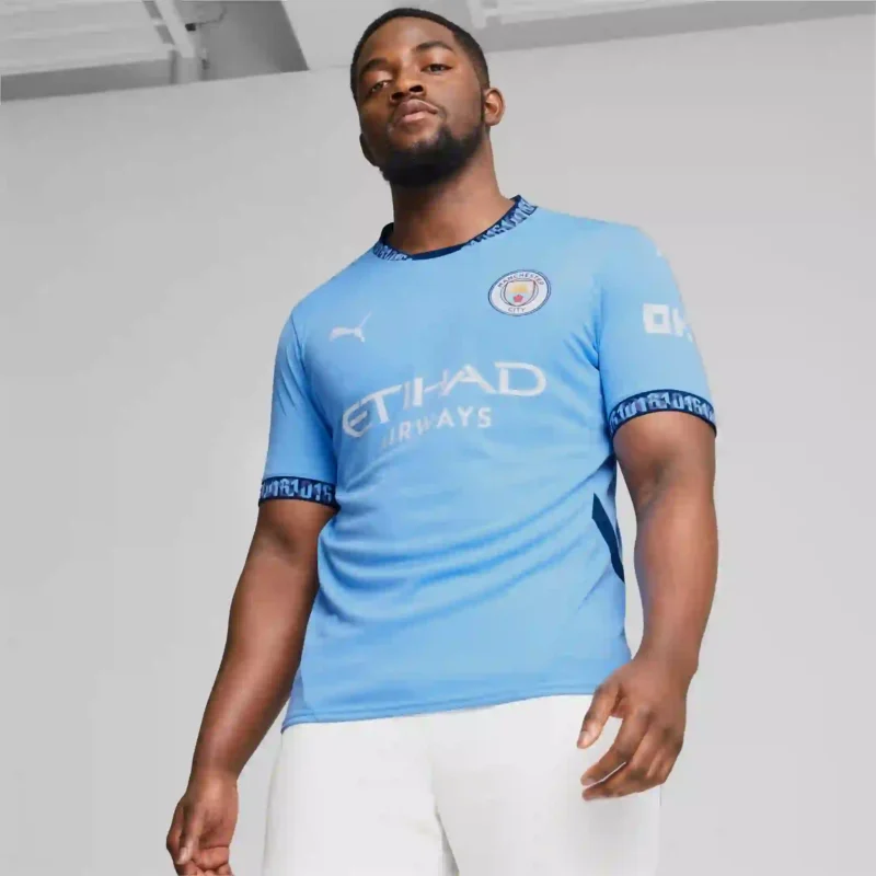 Manchester City 24 25 Home Fan Version Jersey 5