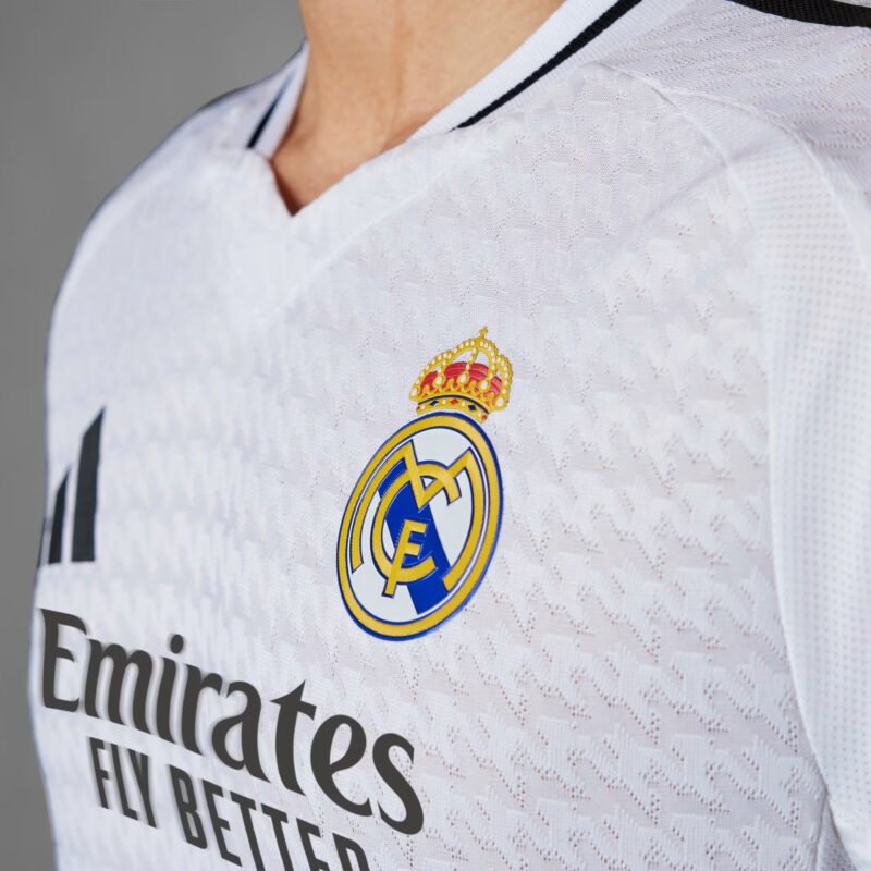 Real Madrid 2024 25 Home Full Sleeve Player Version 4