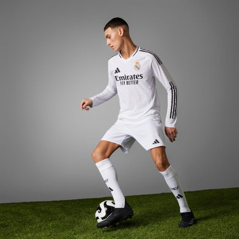 Real Madrid 2024 25 Home Full Sleeve Player Version 5