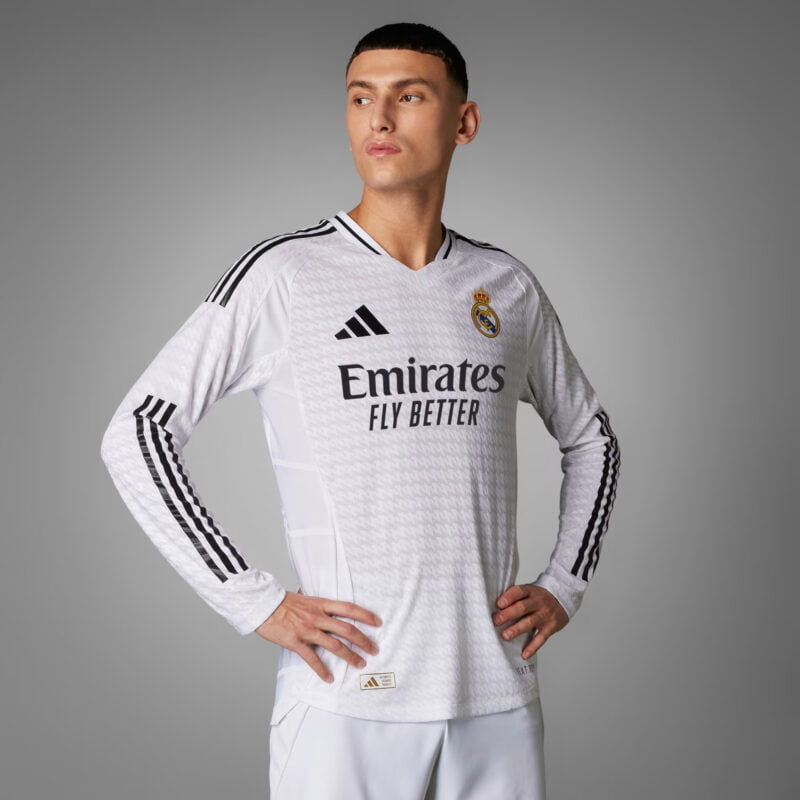 Real Madrid 2024 25 Home Full Sleeve Player Version 9