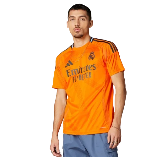 Real Madrid 24 25 Away Jersey Orange IU5013 HM1 removebg preview