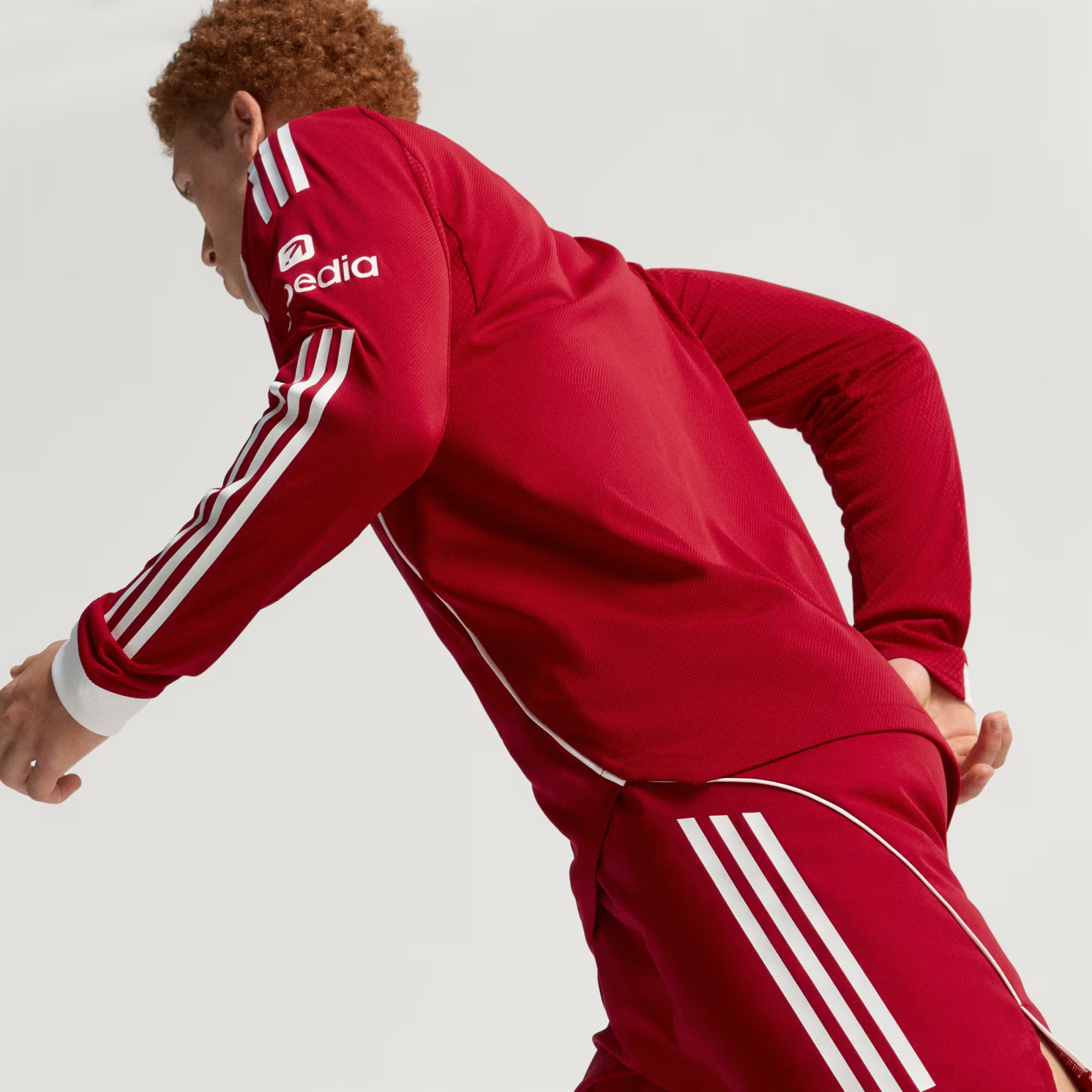 Liverpool FC 25 26 Long Sleeve Home Authentic Jersey Red JV6445 HM6