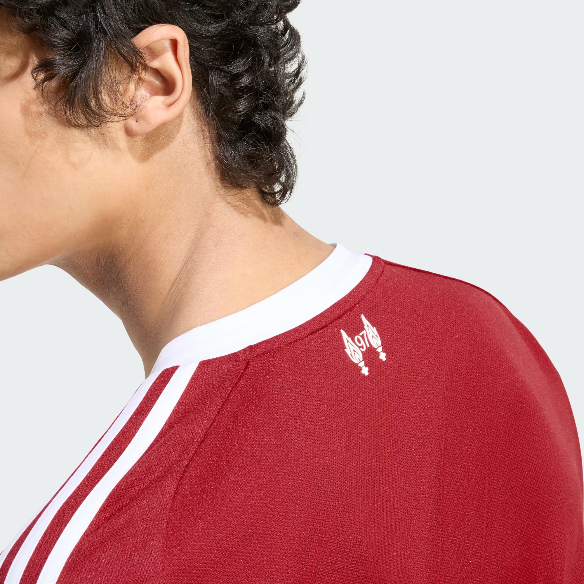 Liverpool FC 25 26 Long Sleeve Home Jersey Red JV6456 42 detail