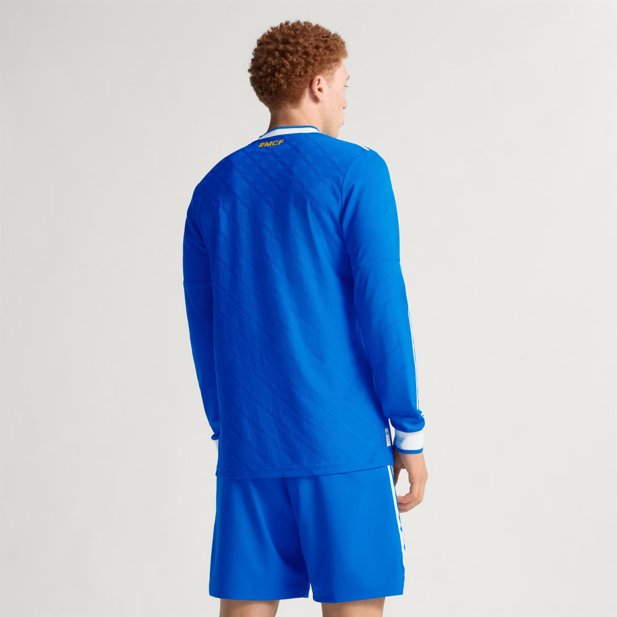 Real Madrid 25 26 Long Sleeve Third Authentic Jersey Blue JP3925 HM3 hover