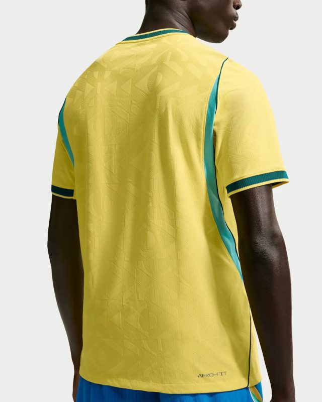 Brazil 2026 Home Stadium Player Edition Jersey Dynamic Yellow Fitlander 2