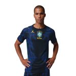 Brazil 2026 Away Stadium Soccer Jersey – Old Royal/Black – Fitlander